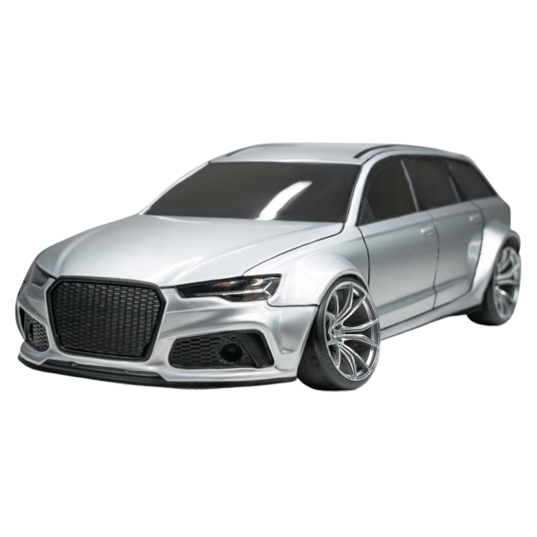 Aplastics Audi Rs6 Avant Wagon Clear Unpainted 1 10 Rc Body Shell Rs6 