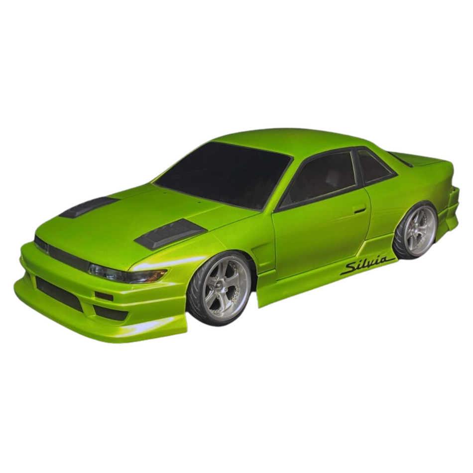 APlastics Nissan S13 Silvia V2 Wide Body Clear Unpainted 1/10 RC Body Shell S13v2
