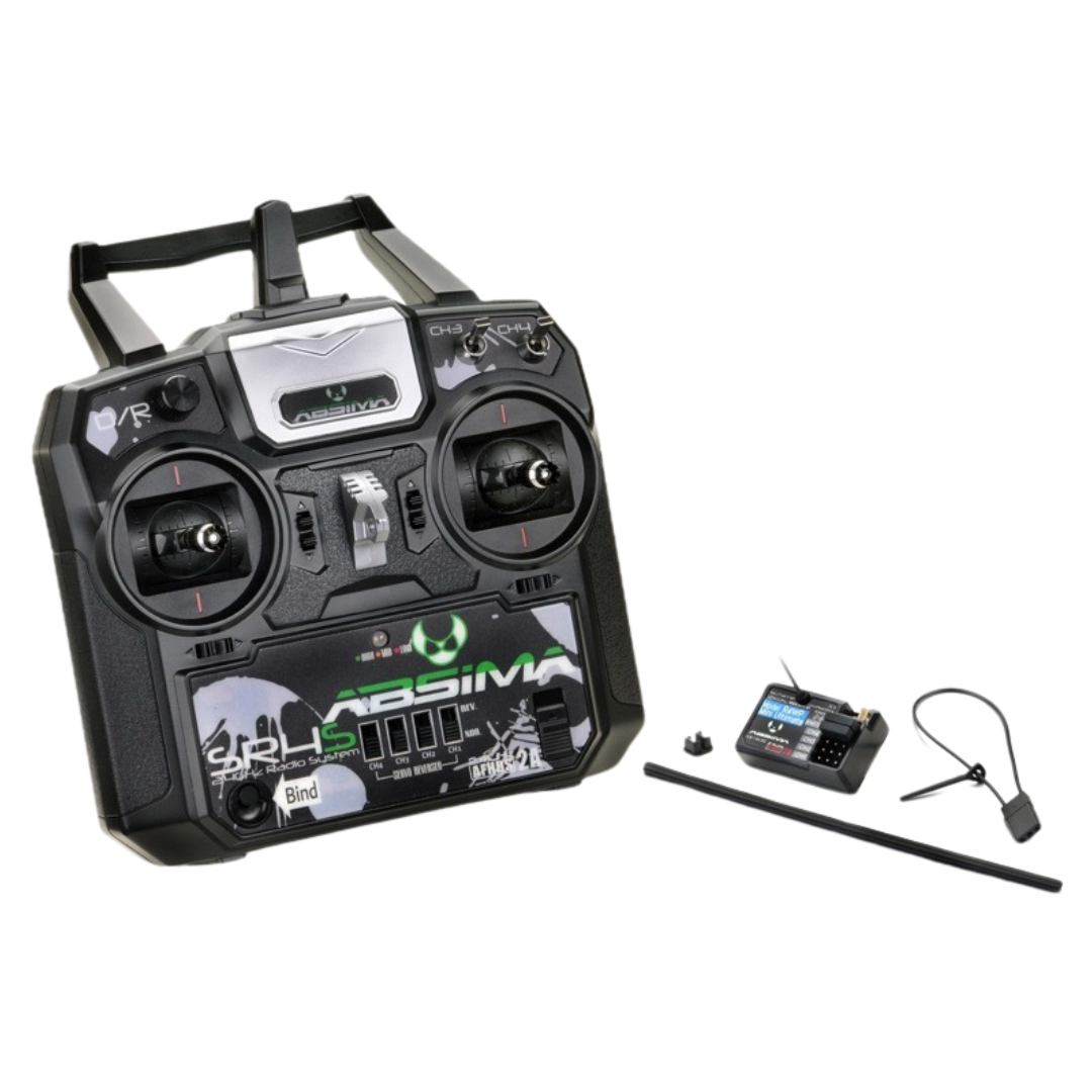 Absima SR4S stick telecomando con ricevitore | AB-2000022 Absima SR4S stick telecomando con ricevitore | AB-2000022