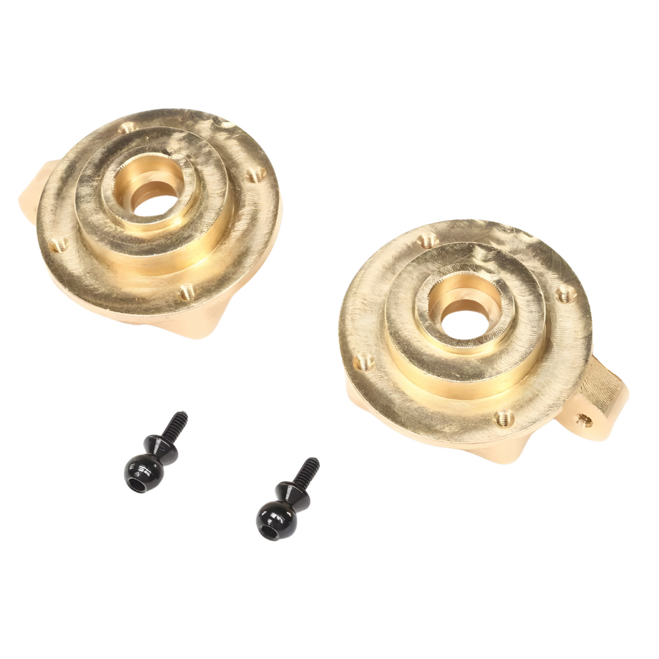 Axial Brass 12.5g Left and Right Knuckles for SCX24 AX24 AXI302003