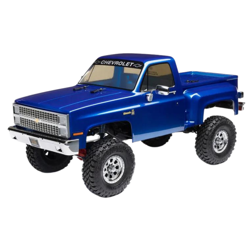 Axial SCX10 III Base Camp '82 Chevy K10 RC Rock Crawler RTR, Blue AXI03030T1