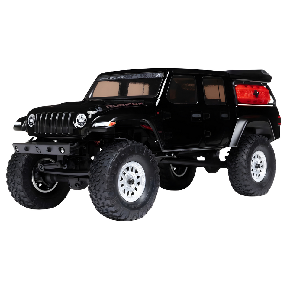 Axial SCX24 Jeep Gladiator 1/24 4WD RTR RC Rock Crawler Black AXI00005V2T5