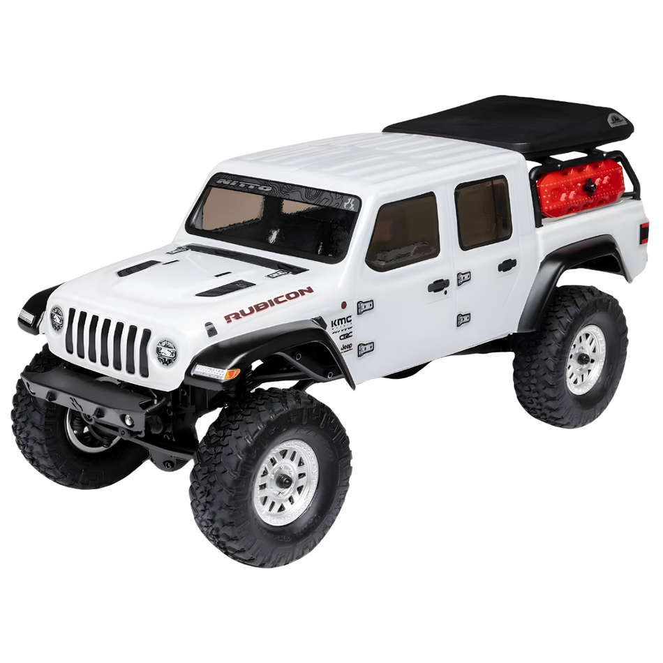 Axial SCX24 Jeep Gladiator 1/24 4WD RTR RC Rock Crawler White AXI00005V2T4