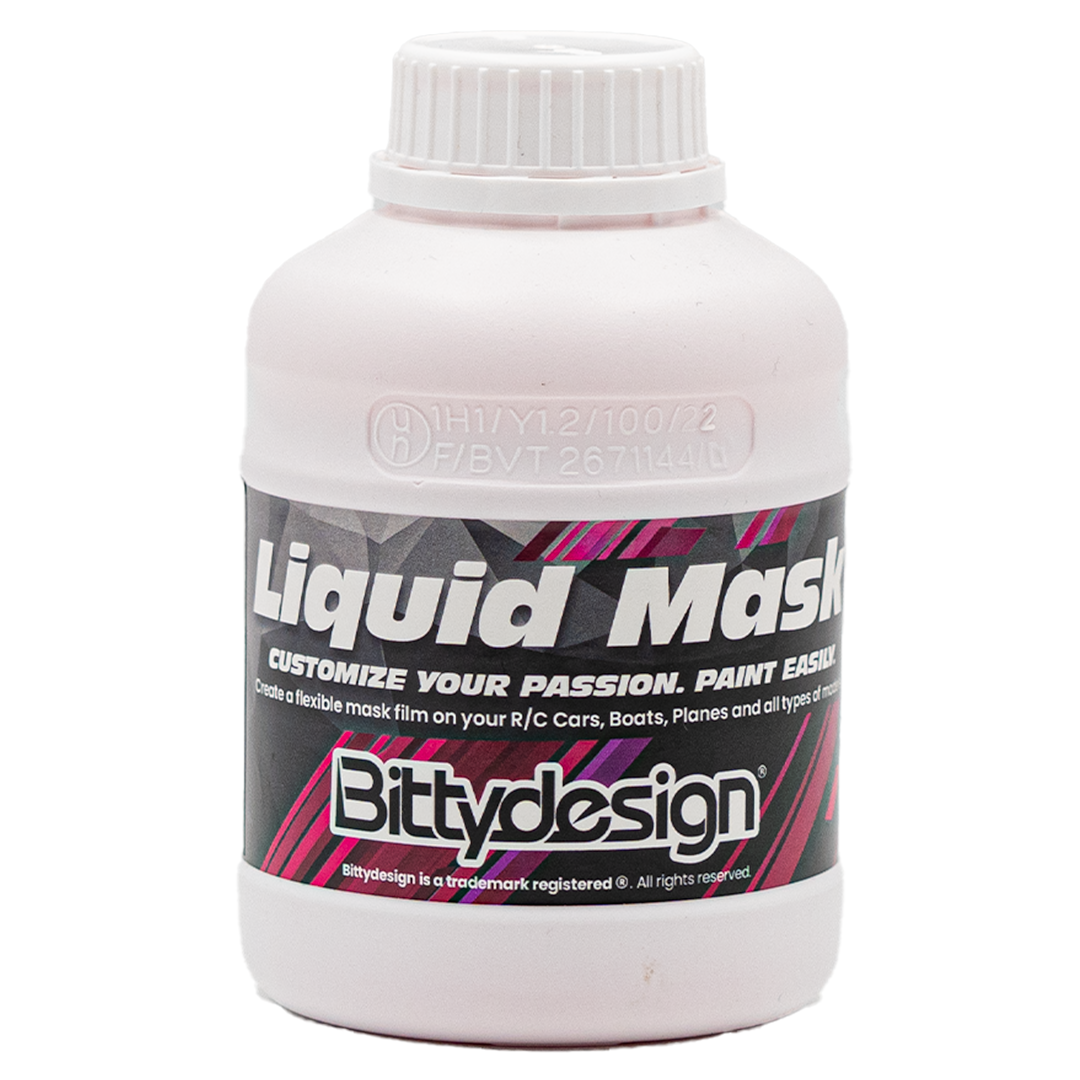 Bittydesign Liquid Mask For Painting RC Shells 16oz 0.5L BDLM16 OZRC
