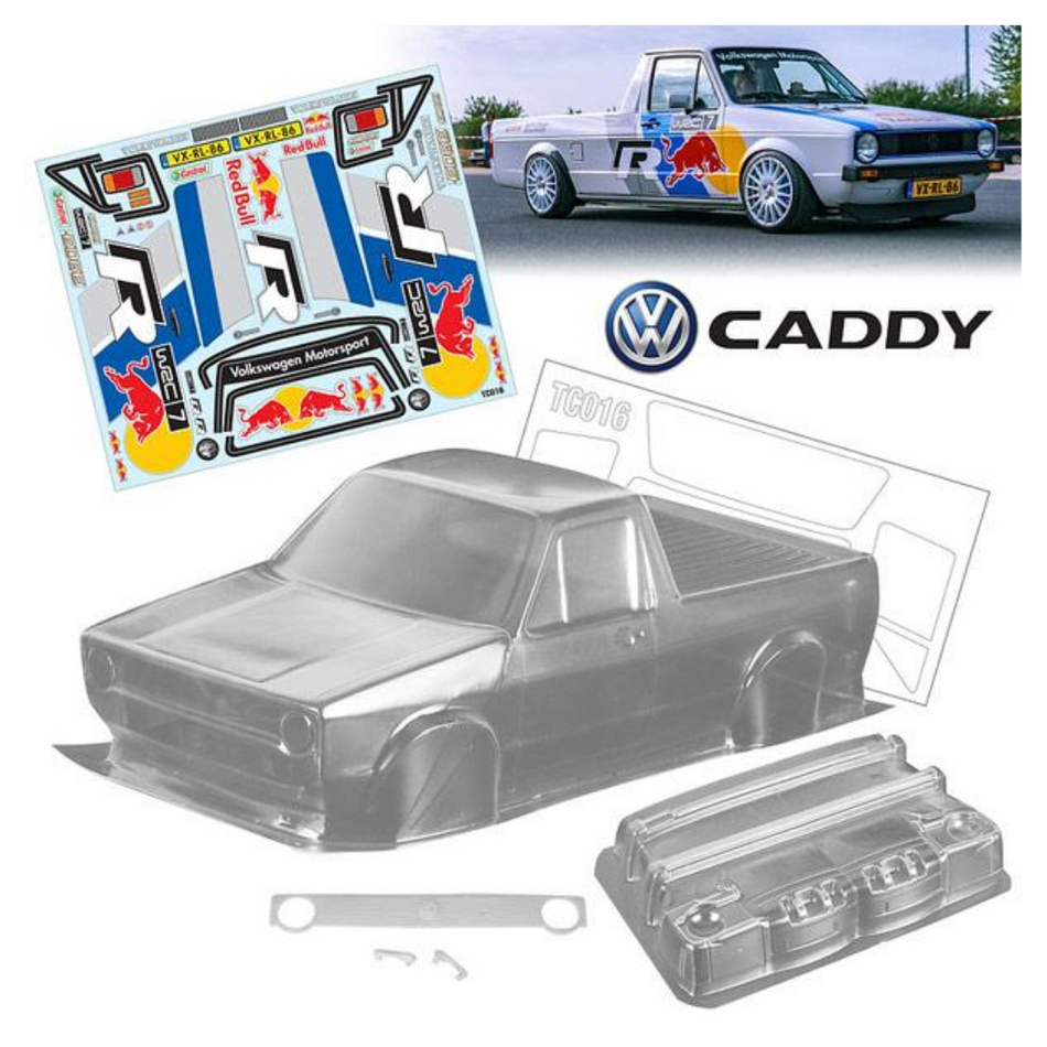 Bodyworx VW Volkswagen Caddy Clear Body 190mm BWX-N118