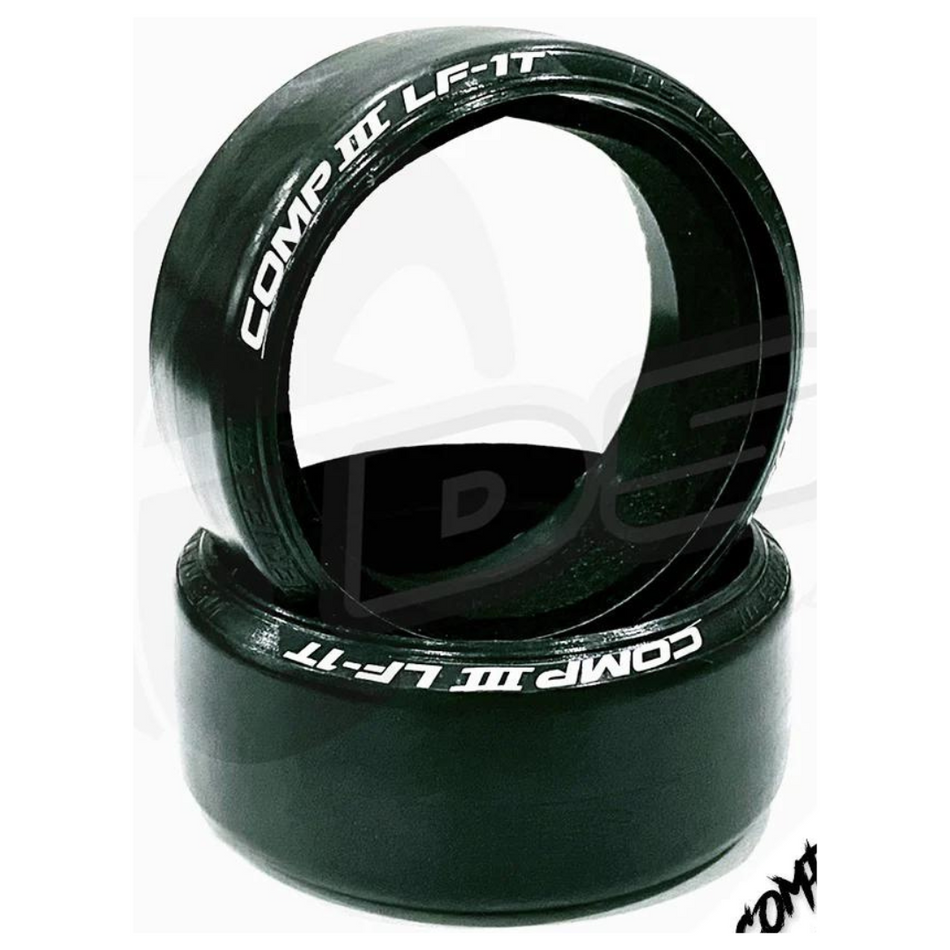 DS Racing 1/10 Competition III LF-1T Drift Tyres 4pcs CS3-LF1T