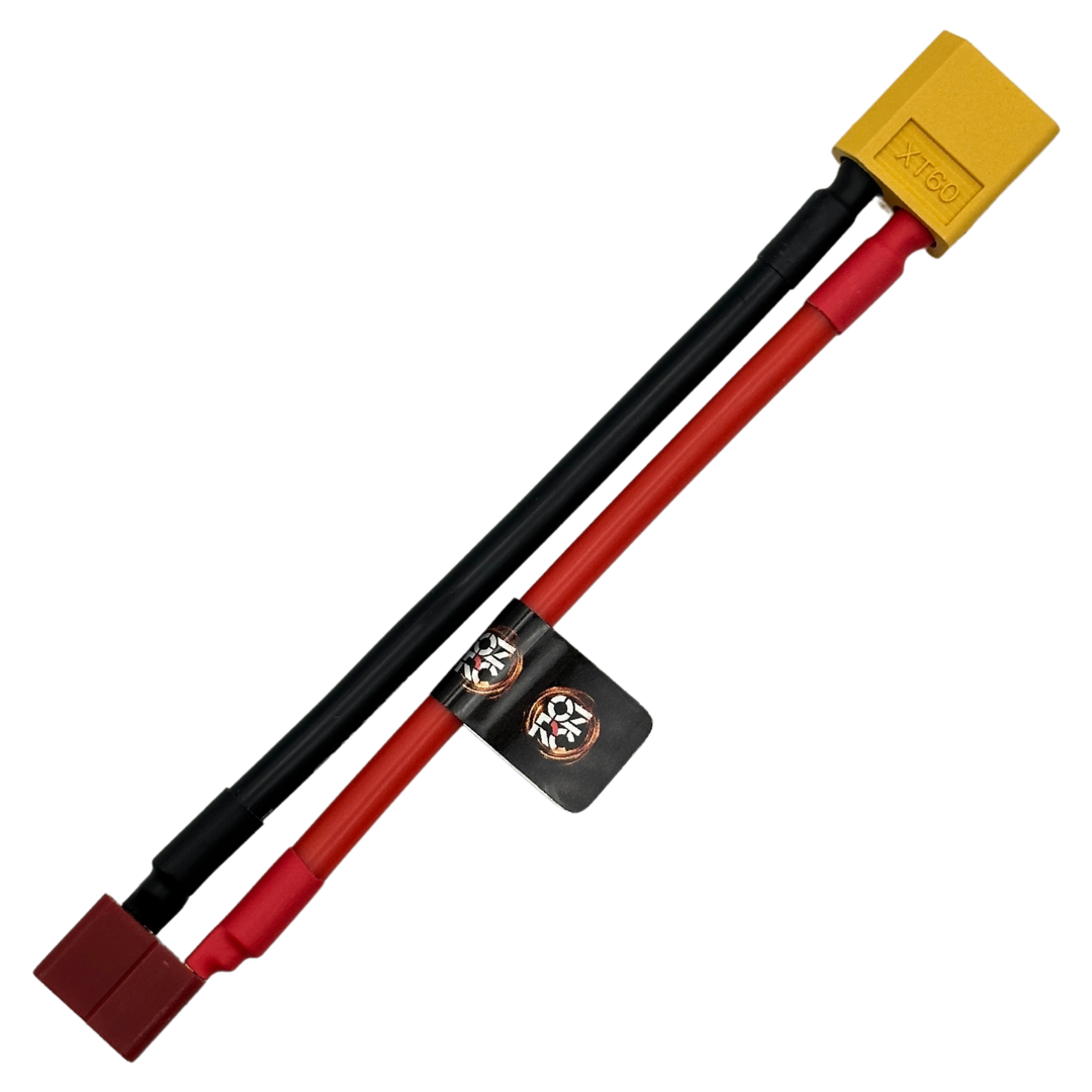 Connettore Parallelo con Spina T di 2 Tipi, Cavo Parallelo per Batteria Al Litio XT60, Connettore Maschio Femmina Adattatore Connettore Batteria 14AWG Cavo in Silicone per(1 femmina e 2 maschi