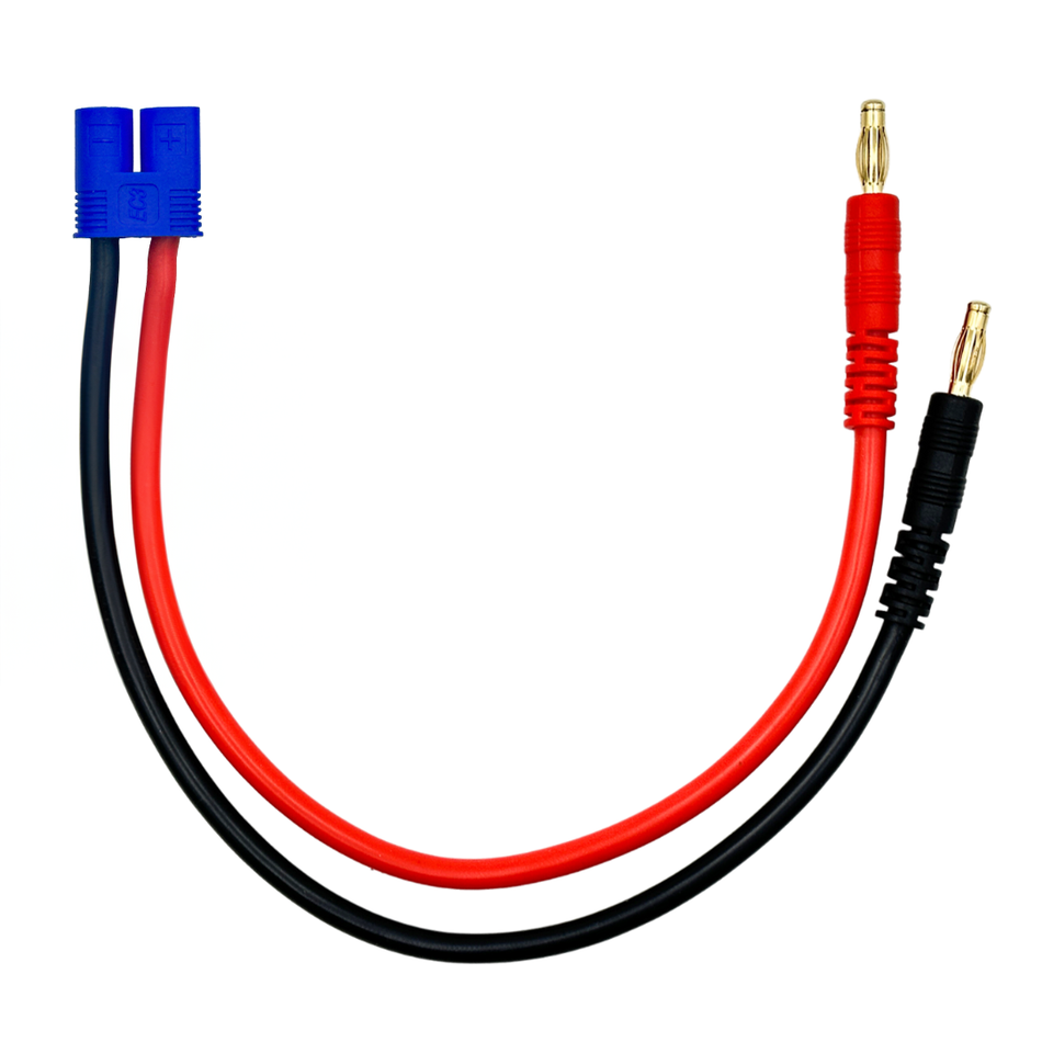 EC3 IC3 Charge Cable Lead 4mm Bullets 20cm