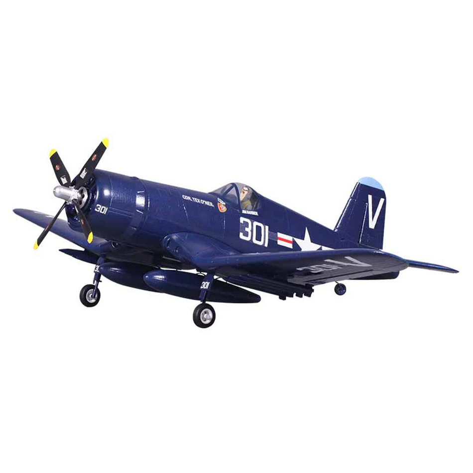 FMS F4U Corsair Royal Blue (V2) PNP Brushless RC Plane 800mm FMS022P
