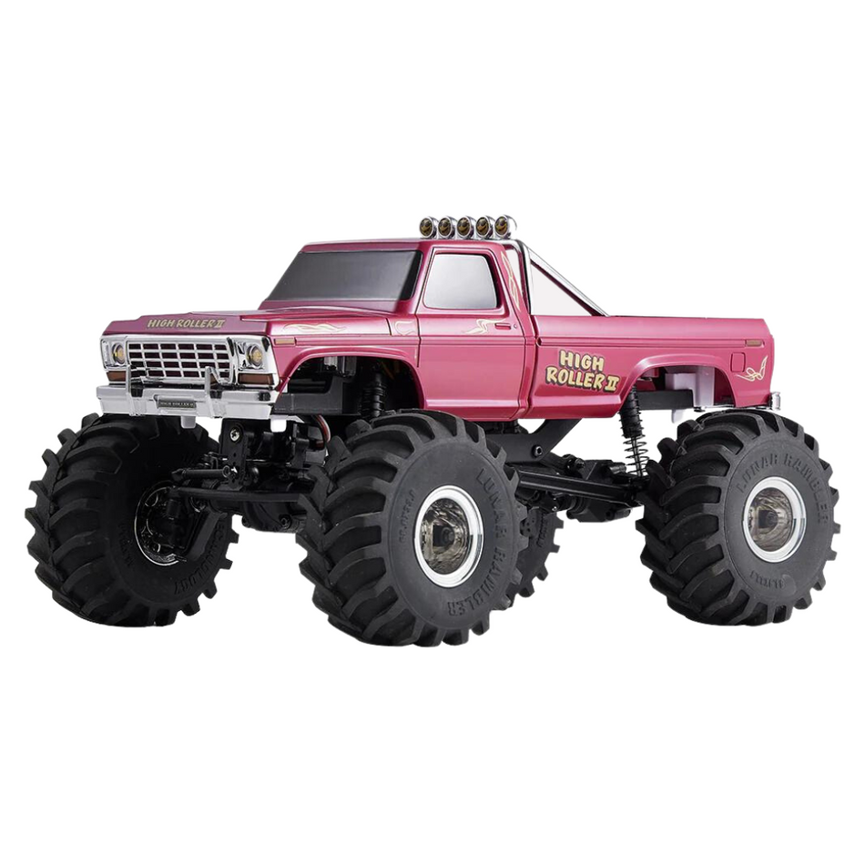 FMS FCX24 Smasher V2 4x4 RTR RC Monster Truck 1/24th Scale Pink 12402RTRRDV2