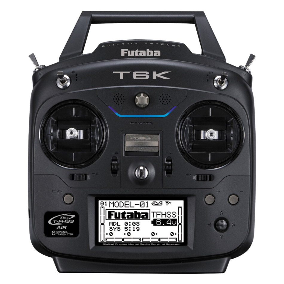 Futaba T6K 6ch FHSS Mode1 Transmitter W/ R3006SB Receiver FUT6KR3006SBM1
