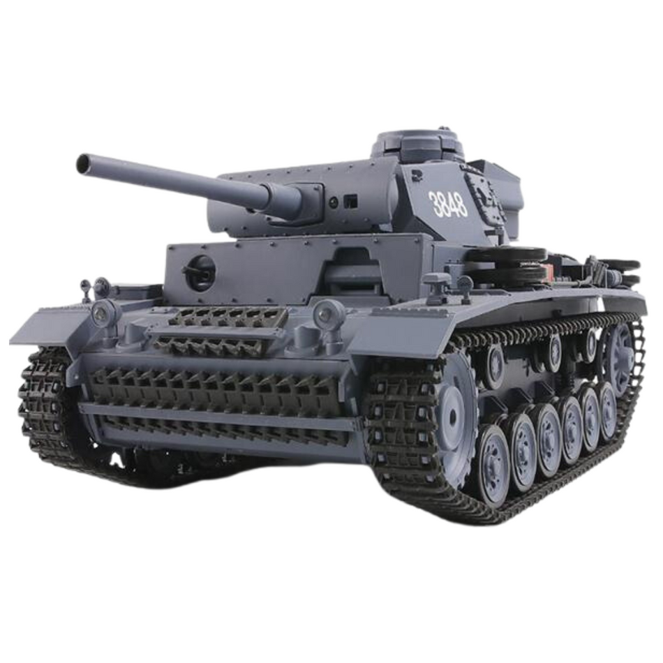 Henglong German Panzer III Type 1 RC Tank RTR 1/16th Scale 3848-1
