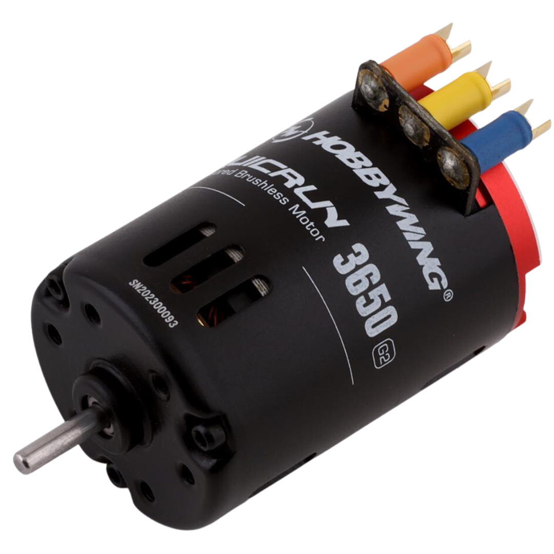 Hobbywing QuicRun 3650 G2 motore 13.5T sensored per 1/10 Hobbywing QuicRun 3650 G2 motore 13.5T sensored per 1/10