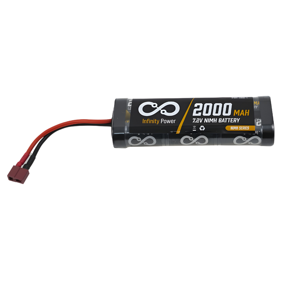 Infinity Power 7.2V 2000mAh NiMH Battery w/Deans Connector IPNM-200-D
