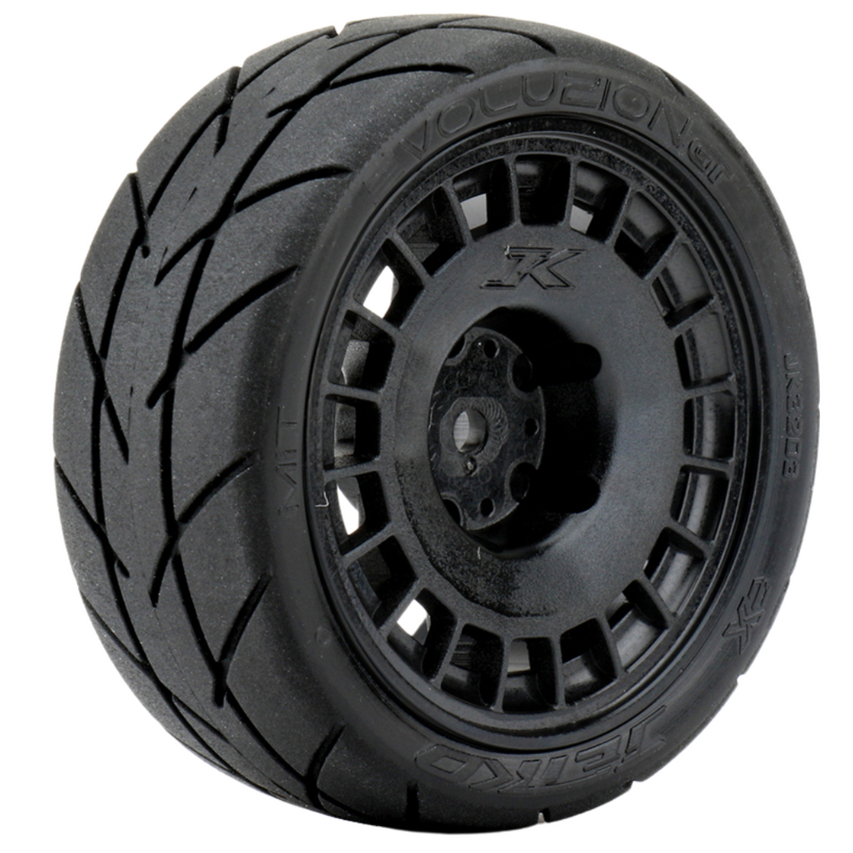 Jetko GT Evolution 1/10 Tyres Black Claw Wheels 12mm Hex Super Soft 4pcs JKO3203CBSSG
