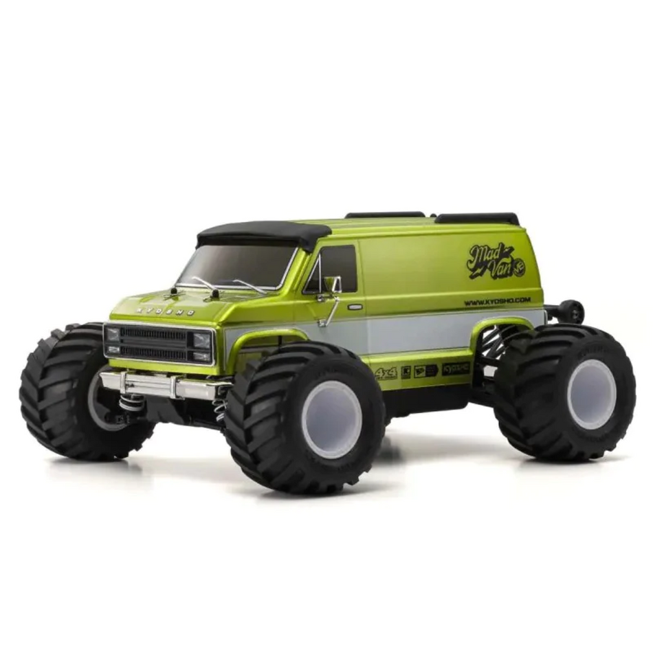 Kyosho Mad Van Fazer MK2 FZ02L RTR 4WD RC Monster Truck 1/10 VE Yellow 34491T2