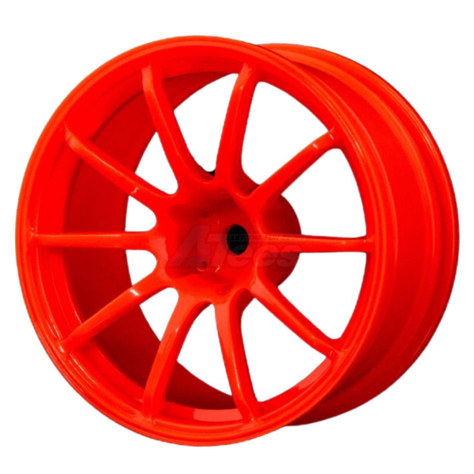 MST Orange RS II RC Drift Wheels 1/10 (4pcs) +7 Offset 102069O