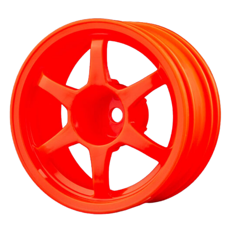 MST Orange Type-C RC Drift Wheels 1/10 (4pcs) +8 Offset 102032O