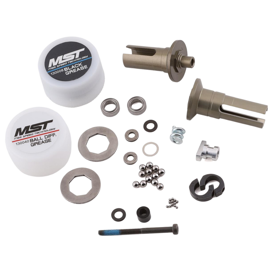 MST RMX 2.0 Aluminium Spur Gear Ball Differential Set 210644