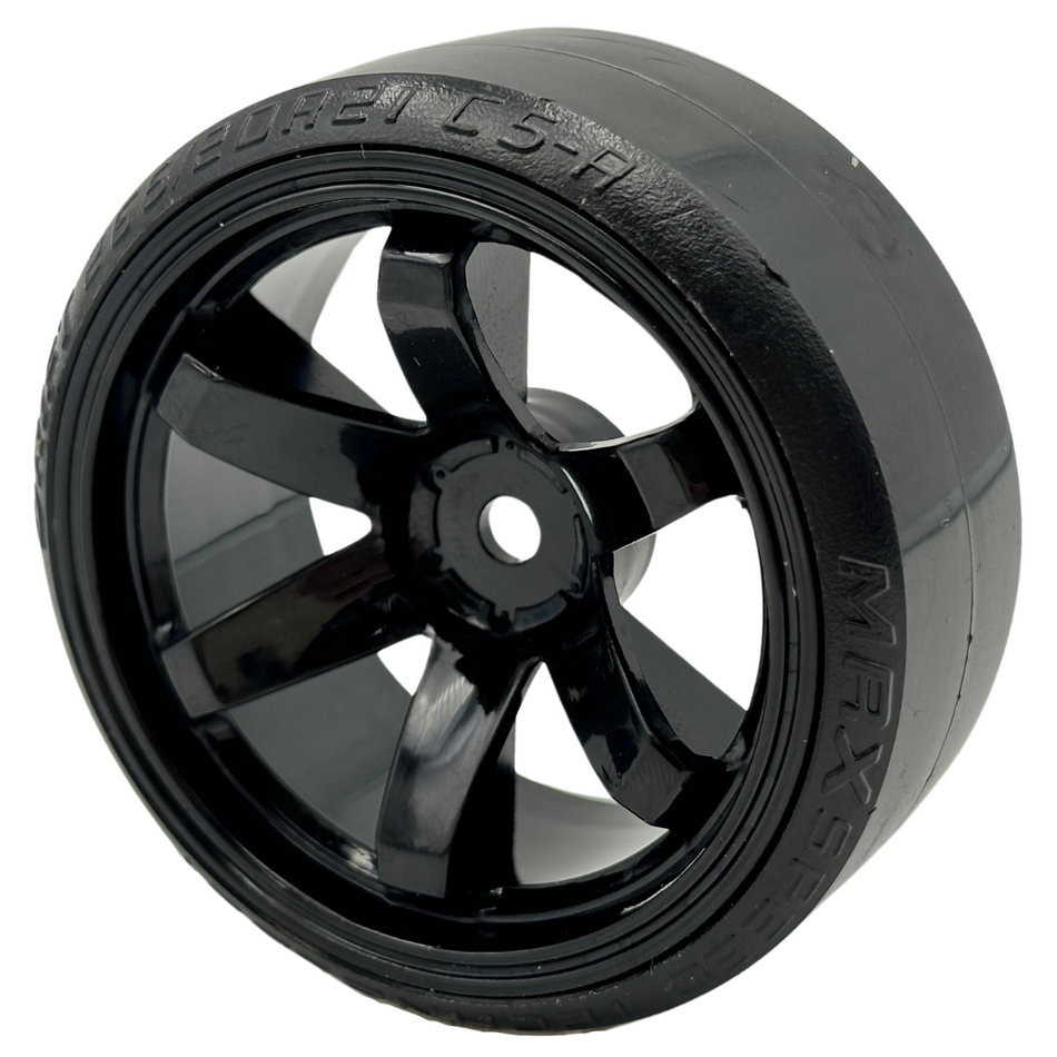 OZRC Black Drift Wheels w/ Tyres Complete set for On-road 1/10 4pcs
