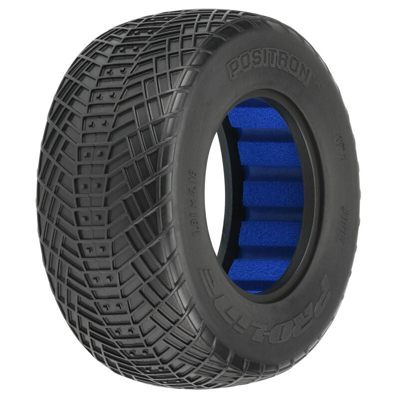 Positron MC Clay Short Course Tyres 2.2/3.0 w/ Foam Inserts PR10137-17