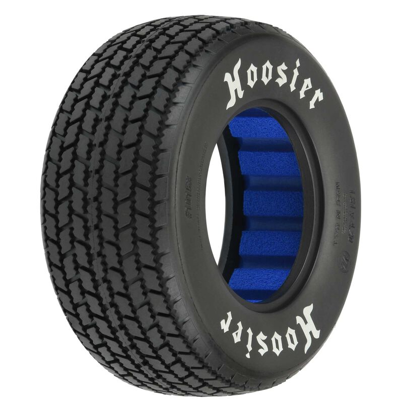 Proline Hoosier G60 2.2"/3.0" M3 (soft) Dirt Oval SC Tyres (2) SC PR10153-02