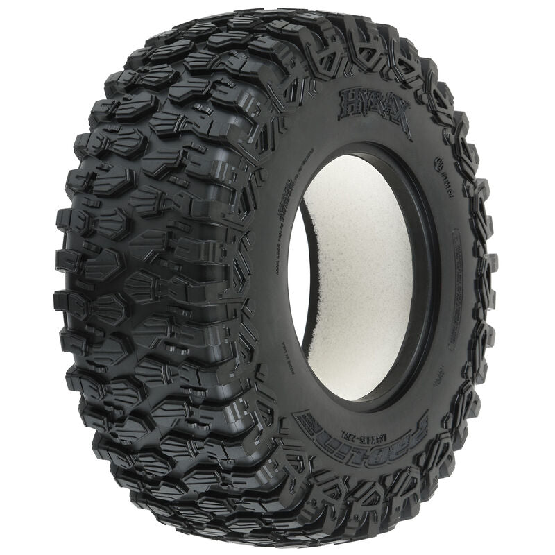 Proline Hyrax SCXL 2.2"/3.0" M2 (medium) Wheels & Tyres (2) Short Course Trucks PR10164-00