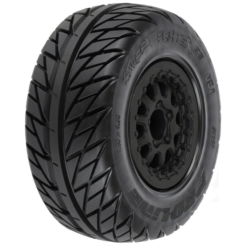 Proline Street Fighter Wheels & Tyres 17mm Hex 2.2"/3.0" (2) PR1167-24