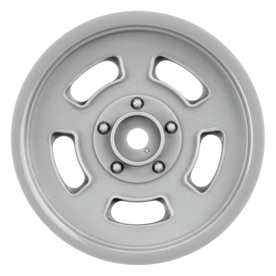 Proline Slot Mag Drag Spec 2.2" Grey Front Wheels (2) Slash & AE DR10 PR2792-05