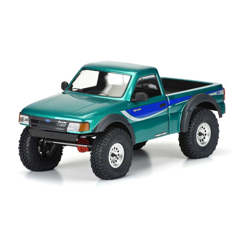 Proline 1993 Ford Ranger 1/10 Clear Body Shell & Accessories 313mm Crawlers PR3537-00