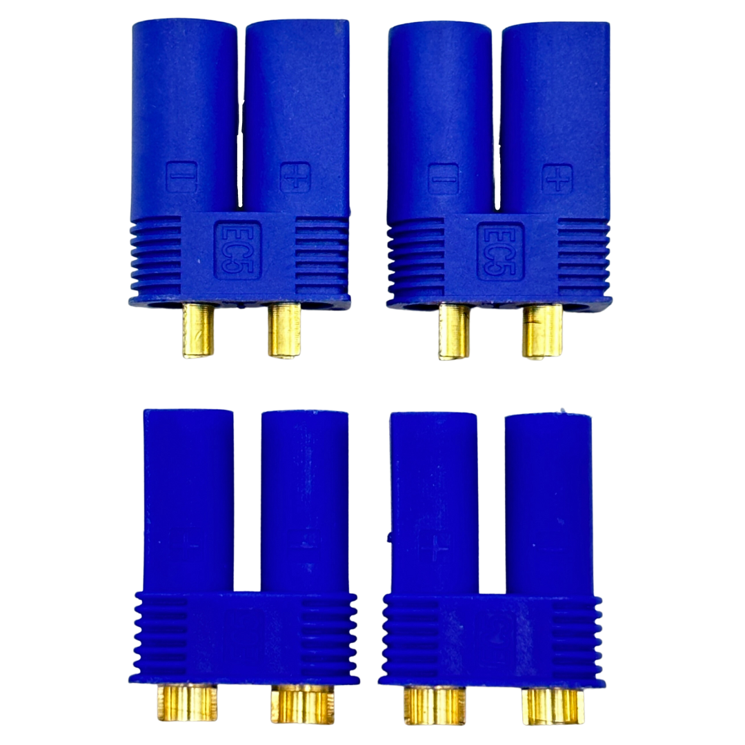 EC5 IC5 Male & Female Connector Pairs (Long Version) 4 Pack OZRC