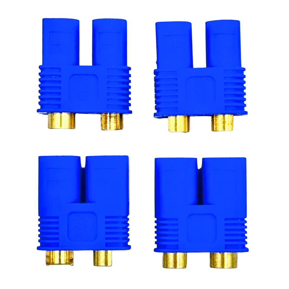 EC3 IC3 Male & Female Connector Pairs (Long Version) 4 Pack