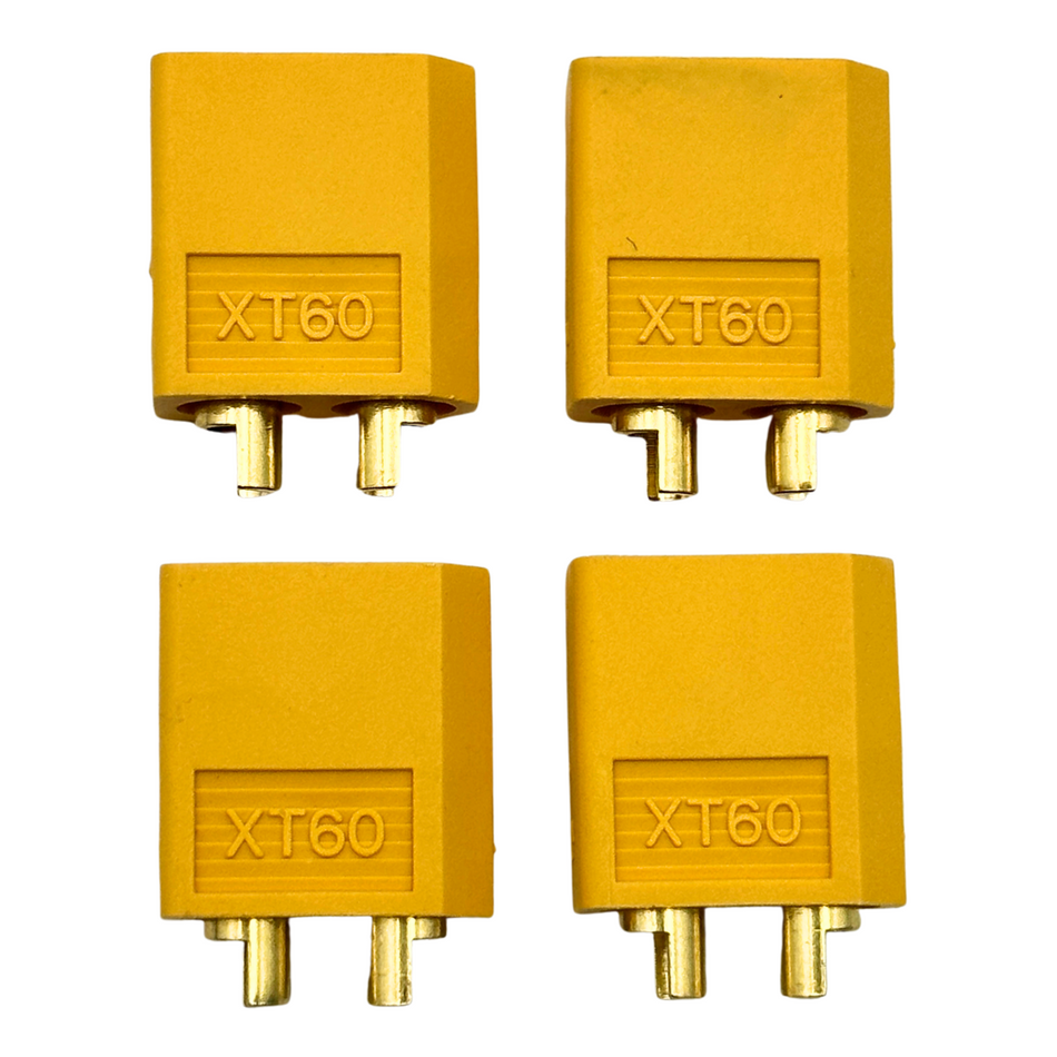 XT60 Connector Plug Male 4 Pack