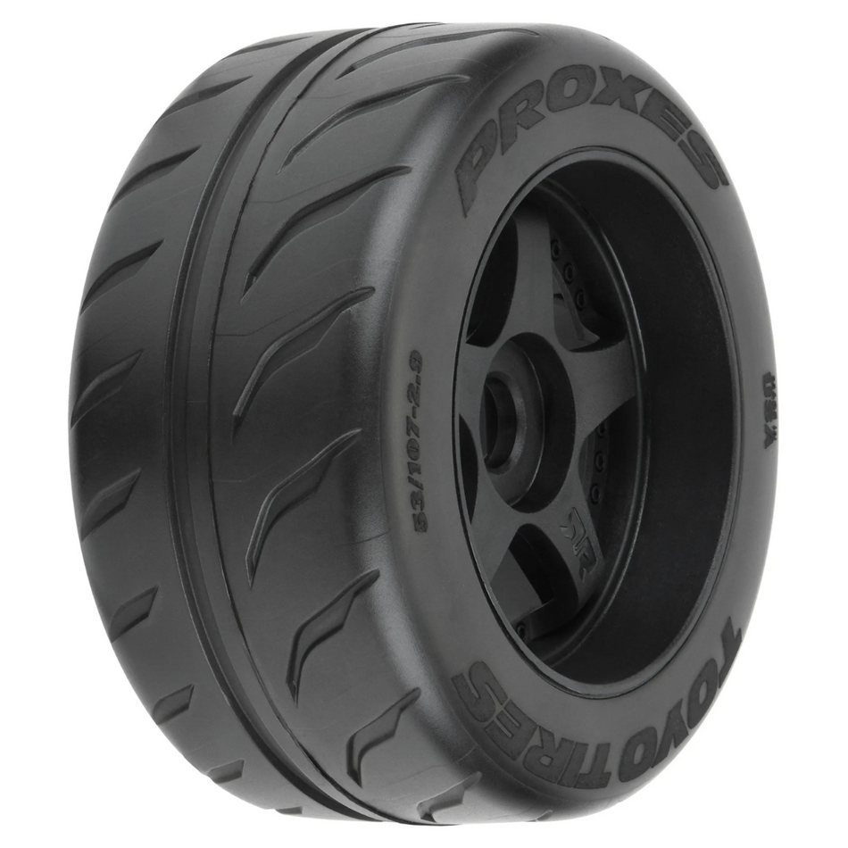 Proline 1/7 Toyo Proxes R888R 53/107 2.9in Belted Tyres 17mm Hex PR10200-10