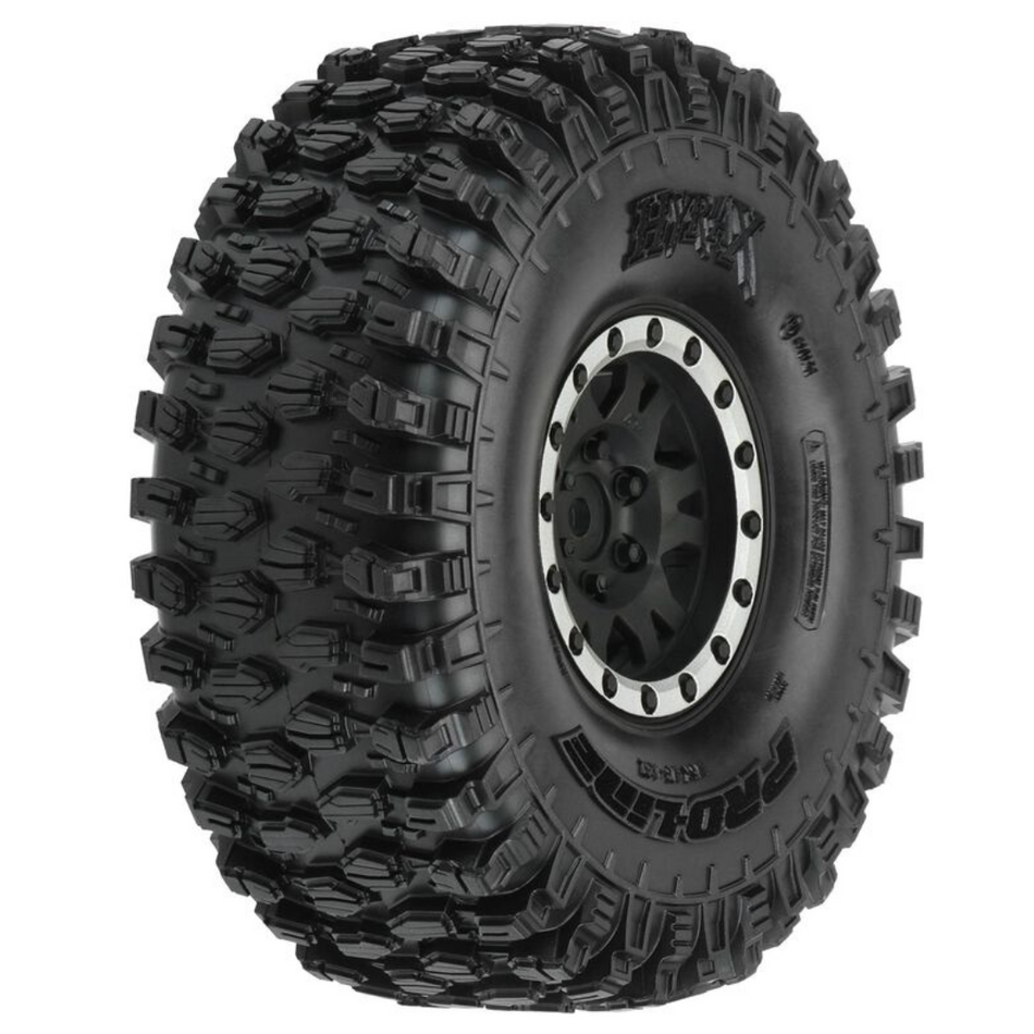 Proline Hyrax 1.9" G8 Crawler Wheels & Tyres Beadlock 2pcs PR10128-13