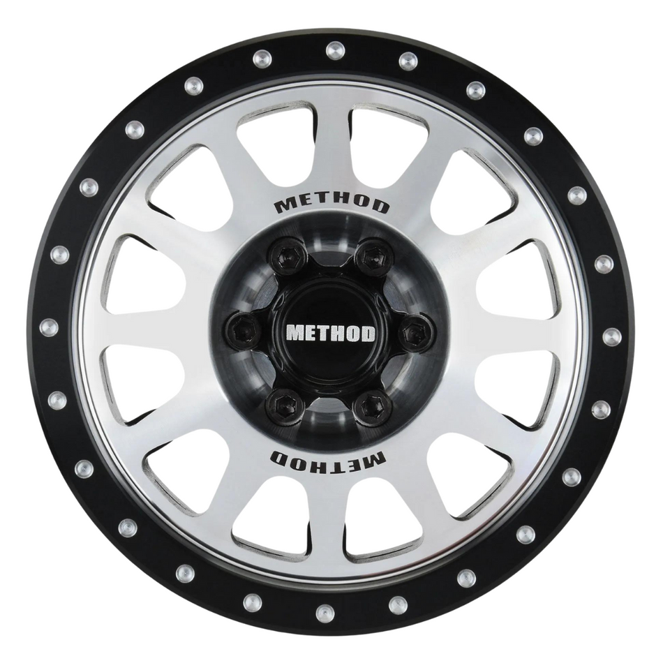 Proline Method 305 Aluminium 2.9"+2mm Offset SCX6 Silver Wheels 2pcs PR2814-00
