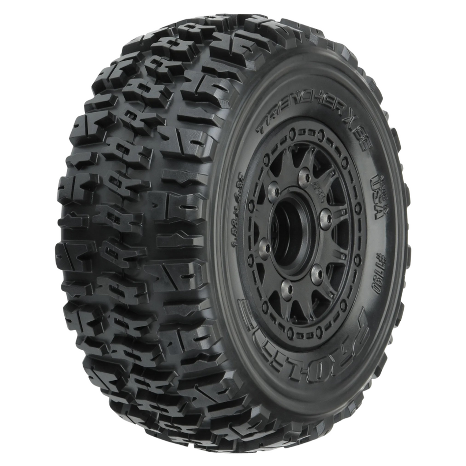 Proline Trencher X Wheels & Tyres Slash 2WD/4WD F/R 1/10 SC PR1190-10