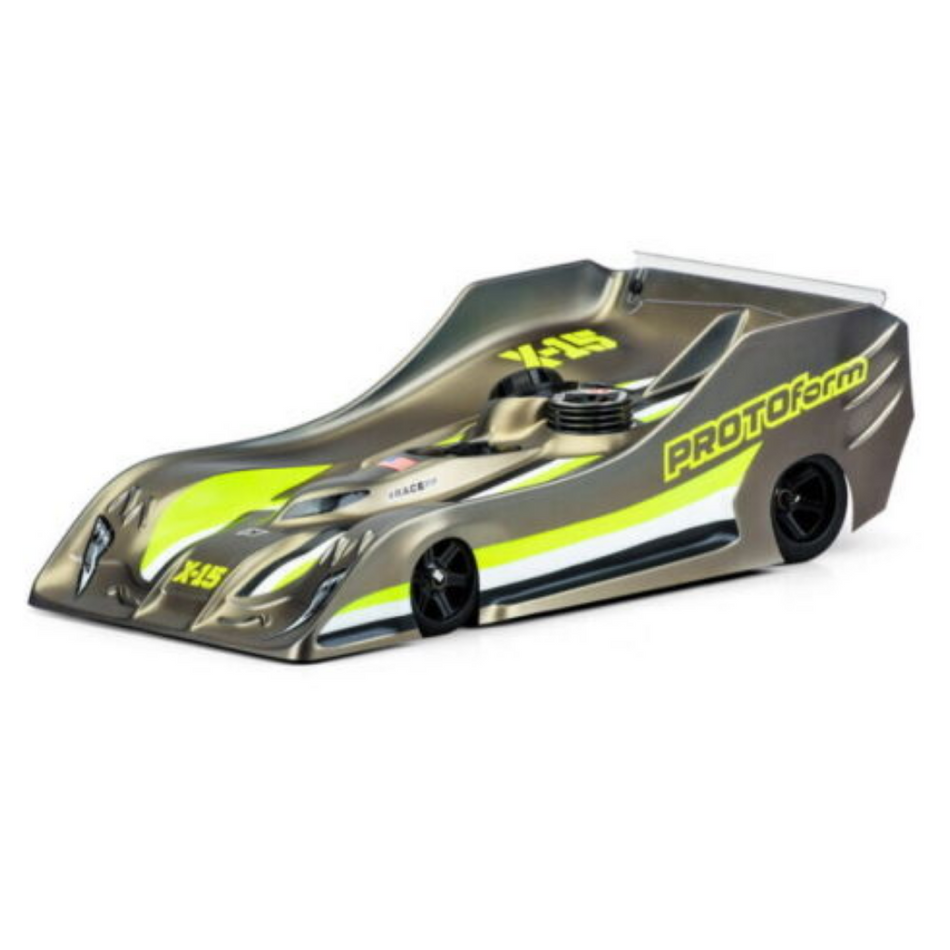 Protoform X-15 Light Weight Clear Body 1/8 On Road 1569-30