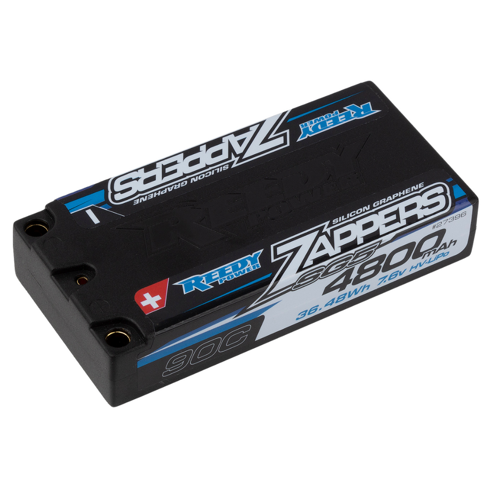 Reedy Zappers 4800mAh SG5 90C7.6V LP Lipo Shorty Battery 27396