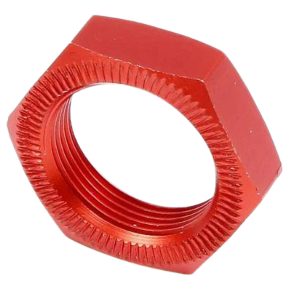 Rovan Aluminium Serrated Wheel Nut, 24mm Hex 1/5 Baja (Red) 1pc 65025R