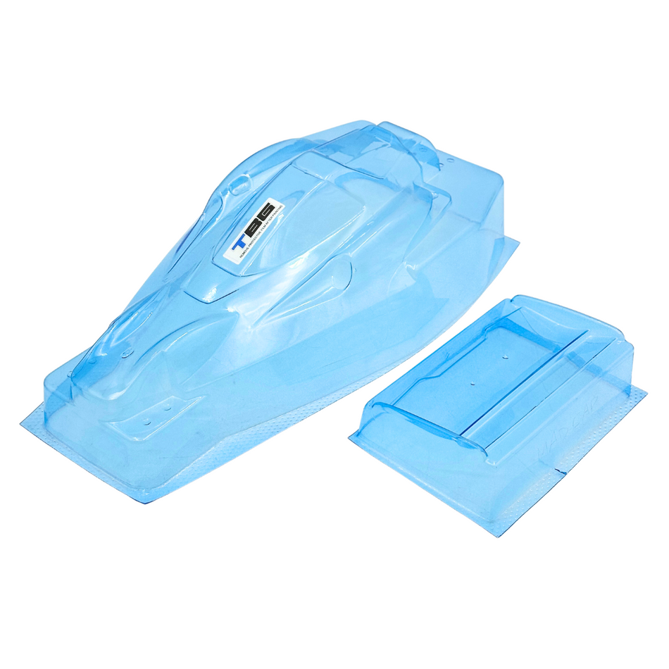 TBG Mad Cap Madcap Clear Body Shell and Wing for Tamiya 58082