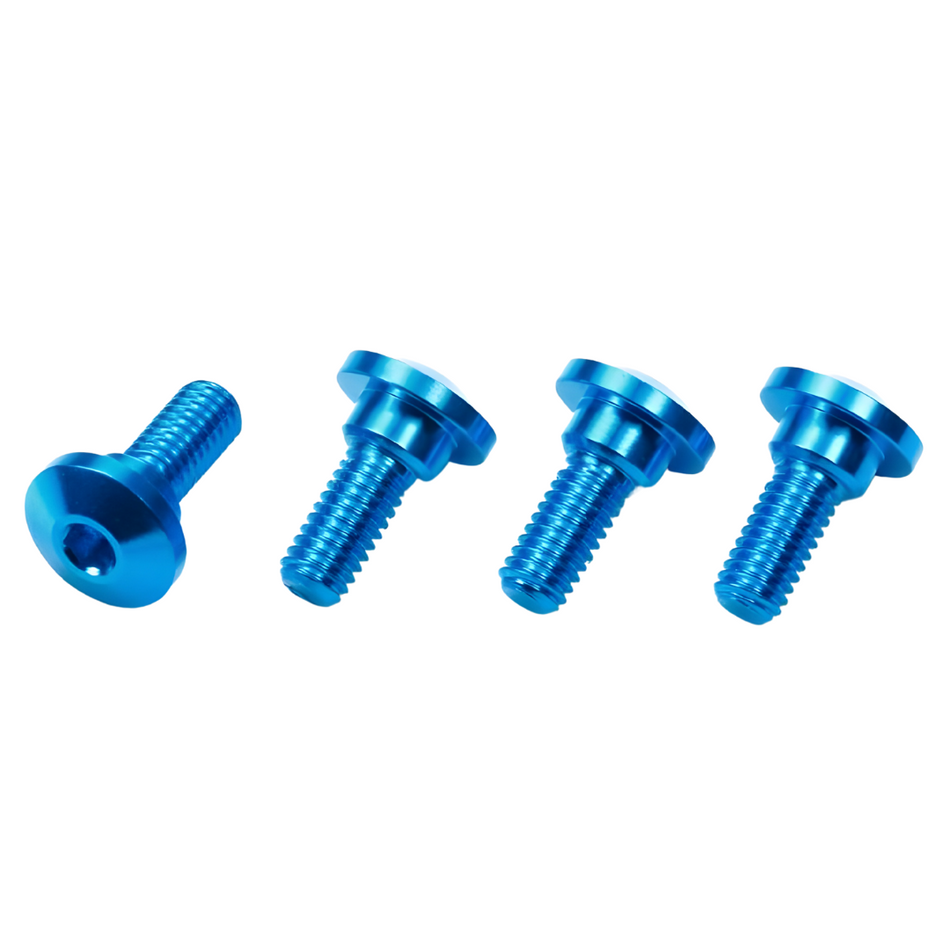 Tamiya Aluminum Servo Step Screws (4 pcs) Blue (OP-1862) 54862