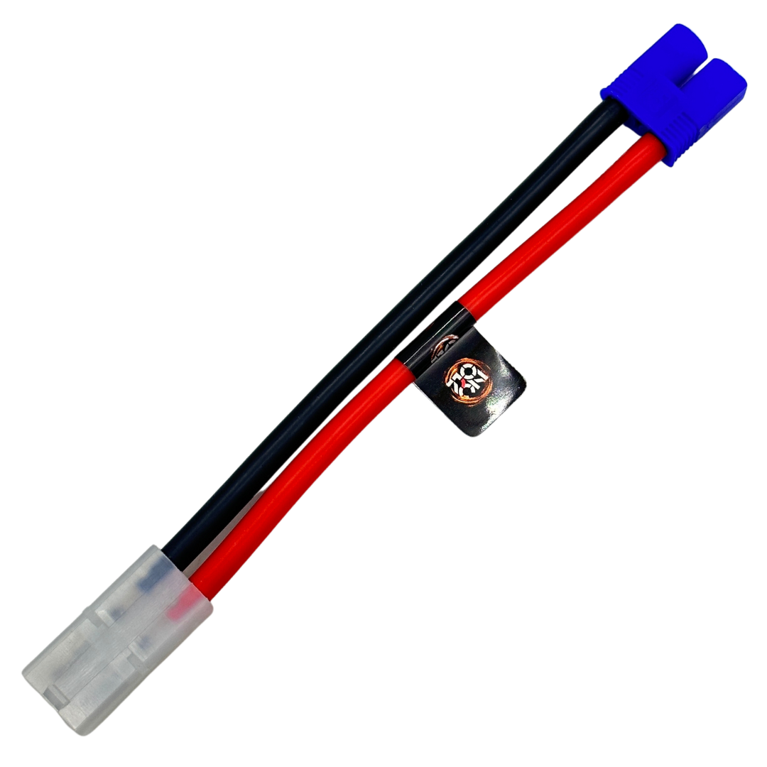 Tamiya Female To EC3 IC3 Male Adapter Cable Lead 10cm OZRC tamiya-female-to-ec3-ic3-male-adapter-cable-lead-10cm-ozrc