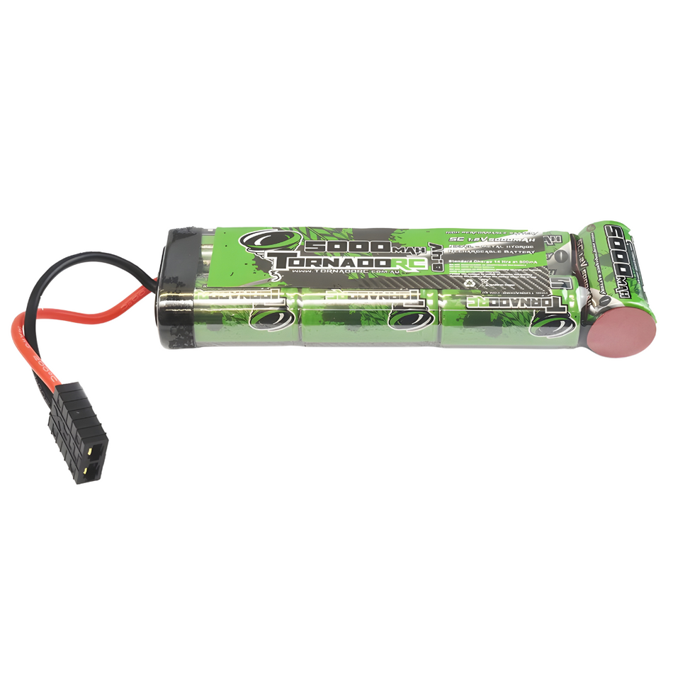 Tornado RC 5000mAh 8.4V NiMh Flat Stick Battery for New Slash Rustler Bandit