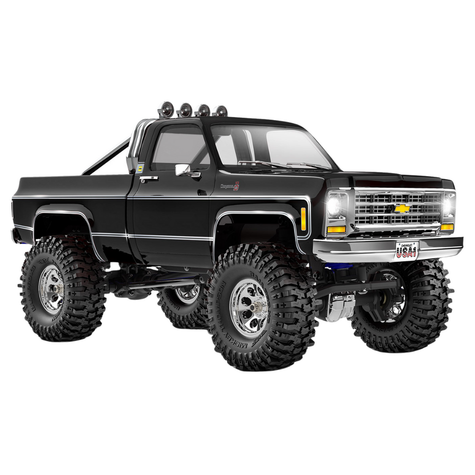 Traxxas TRX-4M Chevy K10 High Trail Edition 1/18 RTR RC Rock Crawler Black 97064-1
