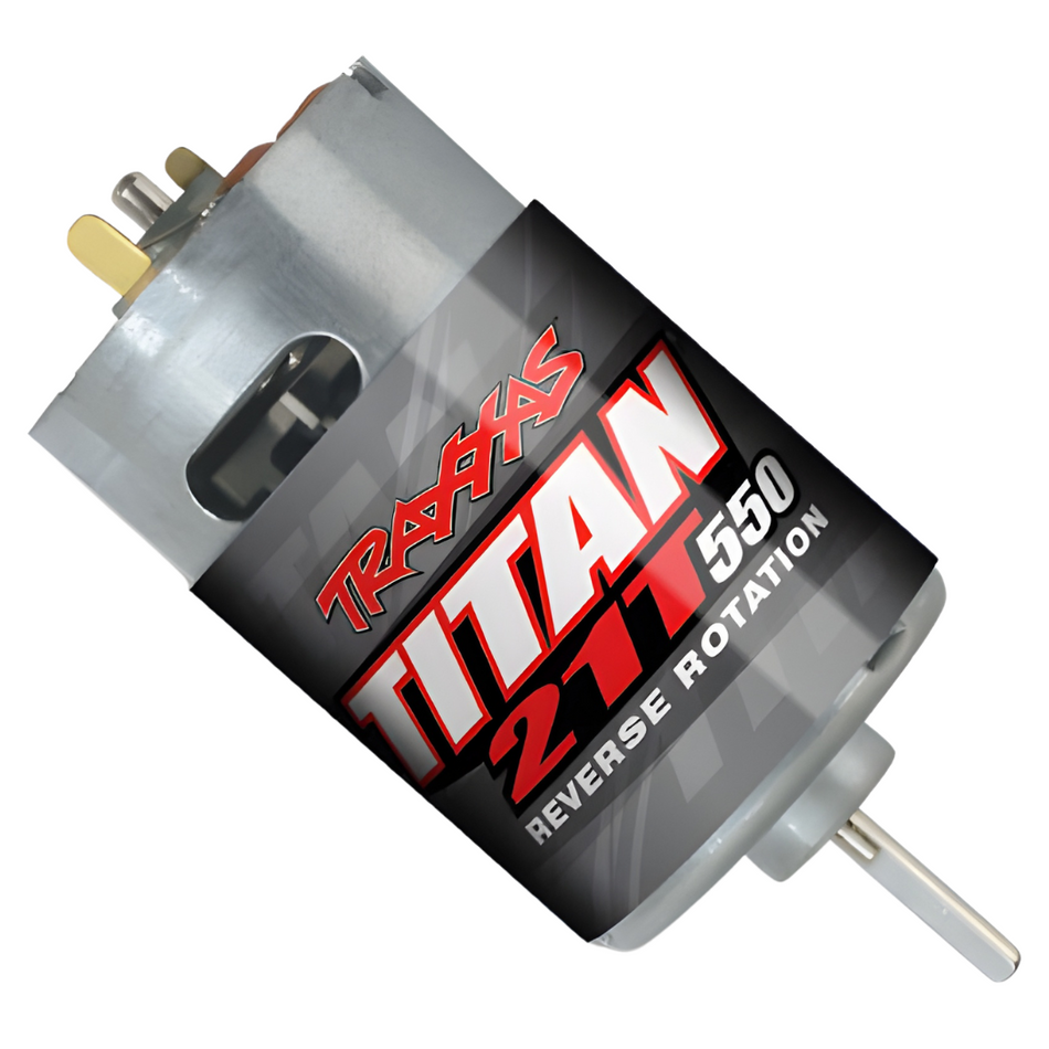 Traxxas TRX-4 Motor Titan 550 21T Reverse Rotation 3975R