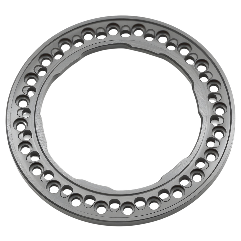 Vanquish 1.9" Dredger Beadlock Ring Grey Anodized (1) VPS05162