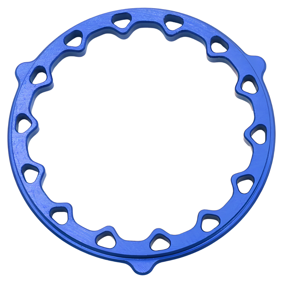 Vanquish 1.9 IFR Delta Inner Beadlock Wheel Ring Blue Anodized VPS05454