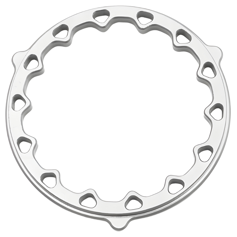 Vanquish 1.9 IFR Delta Inner Beadlock Wheel Ring Clear Anodized VPS05451