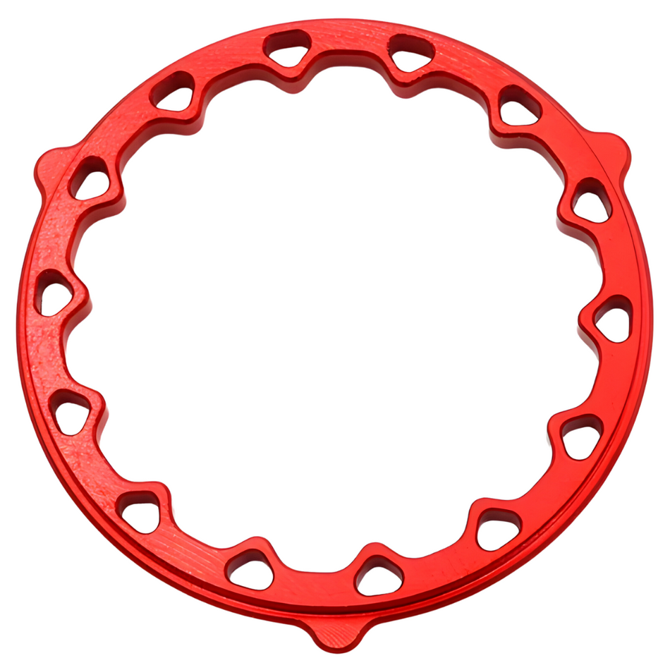 Vanquish 1.9 IFR Delta Inner Beadlock Wheel Ring Red Anodized VPS05453